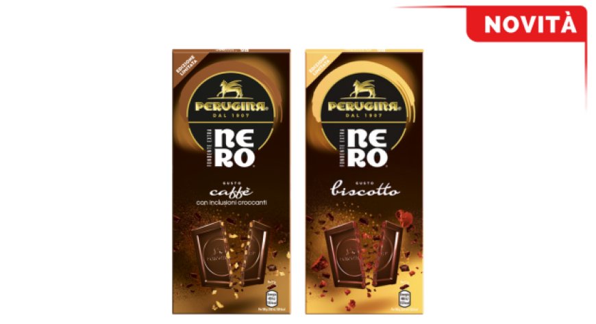 Perugina Nero: le due tavolette in limited edition che sorprendono con Biscotto e Caffè