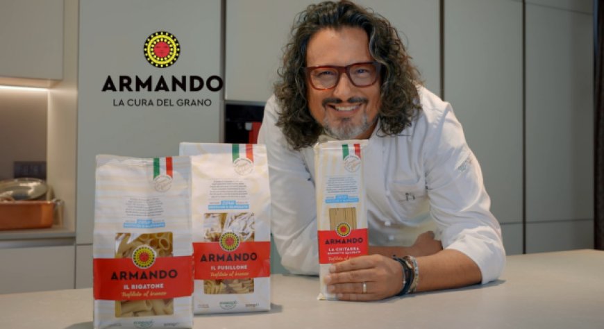 Pasta Armando lancia il nuovo spot con il brand ambassador chef Alessandro Borghese