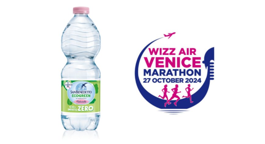 Acqua Minerale San Benedetto è partner della Venice Marathon