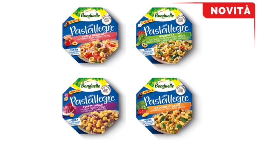 Le nuove Pastallegre  Bonduelle protagoniste del World Pasta Day