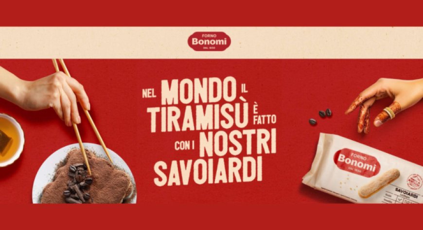 Al via la campagna online di Forno Bonomi, primo produttore al mondo di savoiardi