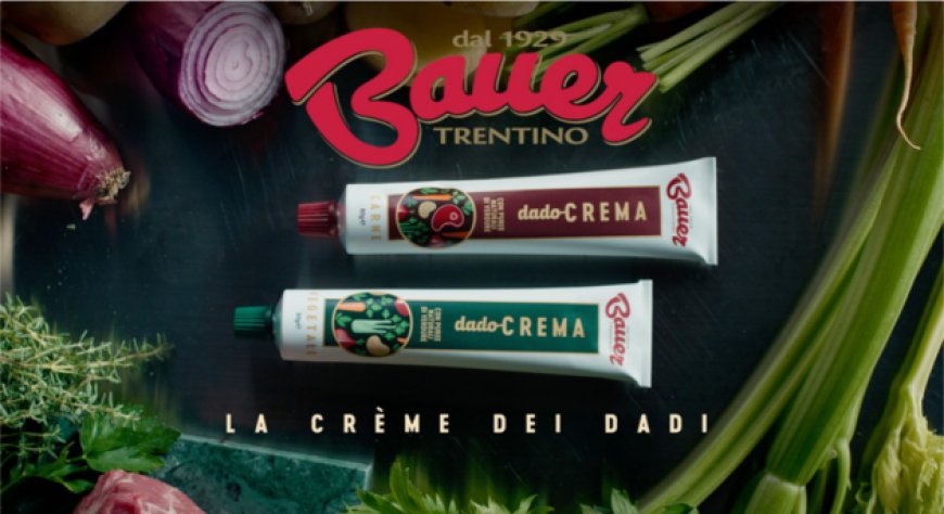 Debutta in comunicazione Dadocrema Bauer, il primo dado in crema