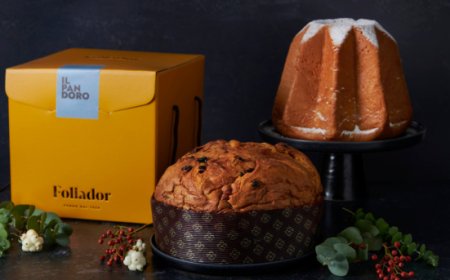 Forno Follador presenta il panettone Moka e Mandorla con 1895 Coffee Designers by Lavazza