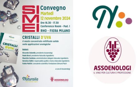 Assoenologi e Naturalia presentano il libro "Cristalli d'uva" al SIMEI