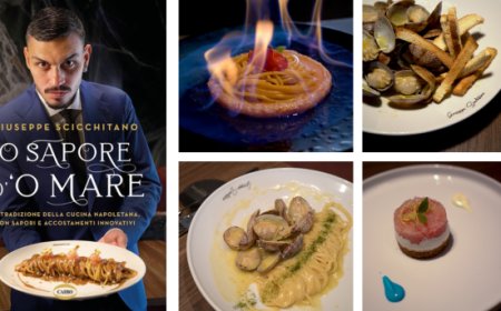 Giuseppe Scicchitano racconta la sua cucina e la sua storia nel nuovo libro ''‘O sapore d’‘o mare''