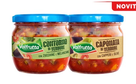 Valfrutta presenta i nuovi Contorni Pronti di verdure