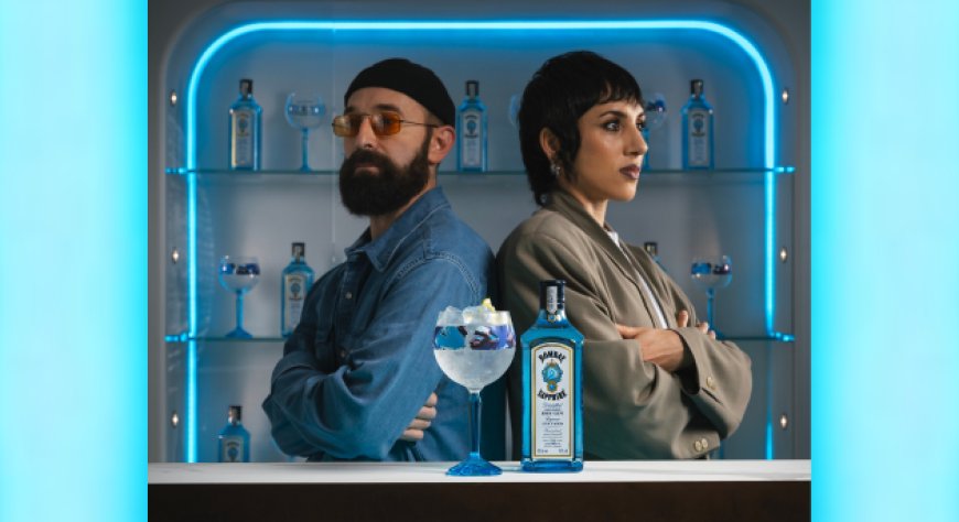 Bombay Sapphire presenta il balloon glass firmato dai Coma_Cose