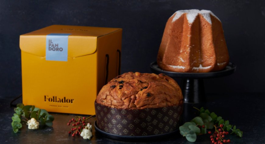 Forno Follador presenta il panettone Moka e Mandorla con 1895 Coffee Designers by Lavazza