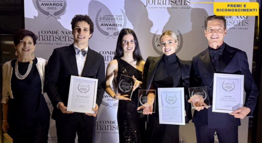 L'ospitalità italiana trionfa agli Awards for Excellence