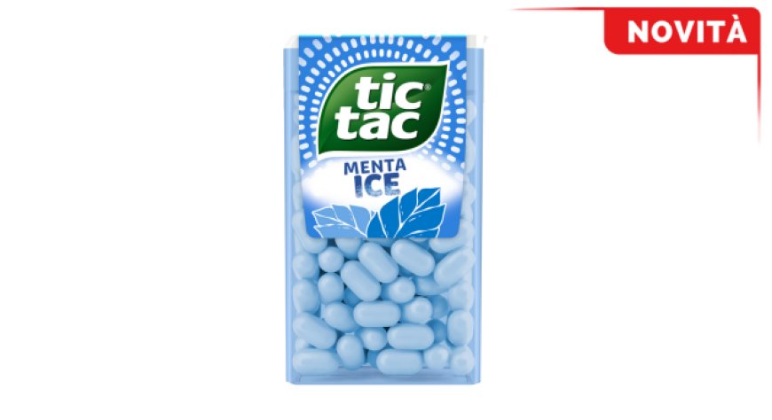 Tic Tac Menta Ice: un respiro di freschezza intensa e duratura