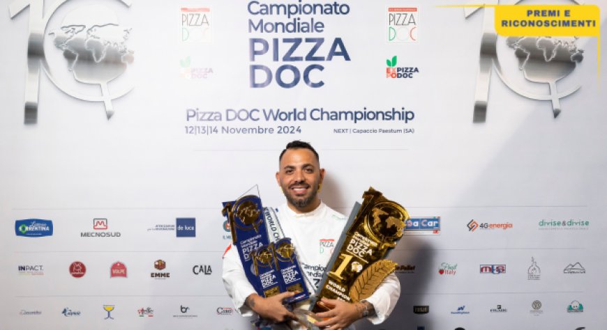 Daniele Gagliotta vince il decimo Campionato Mondiale Pizza DOC