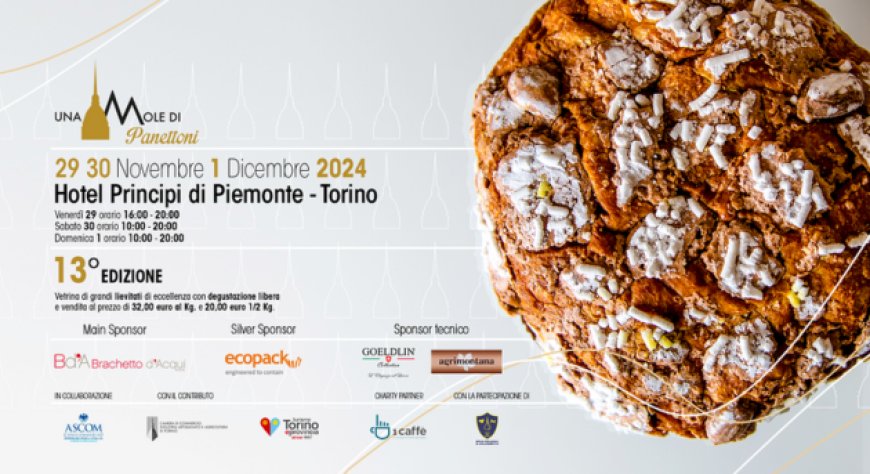 Torna Una Mole di Panettoni 2024 all'Hotel Principi di Piemonte