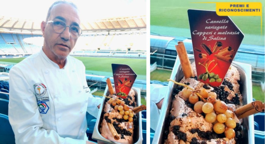 Domenico Lucchese vince il Premio Innovazione della Coppa Italia Gelateria