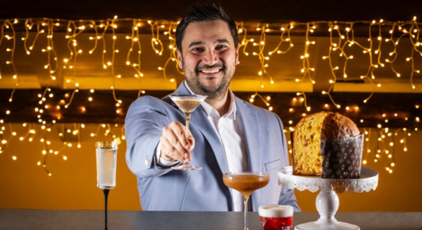 Cocktail e panettone: Mattia Pastori porta la mixology sulle tavole natalizie