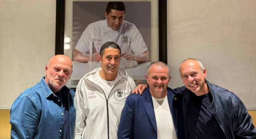 Ciro Salvo e Sorì protagonisti all'European Pizza Show di Londra