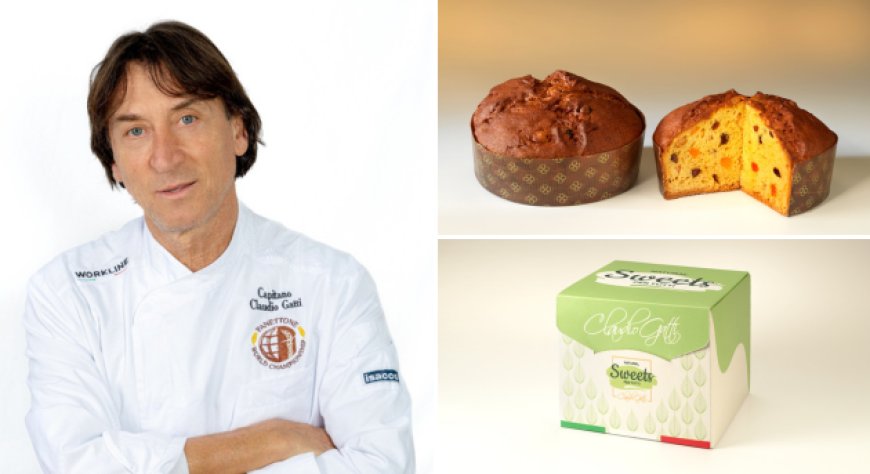 Natale con gusto e benessere: Claudio Gatti presenta la sua nuova pasticceria e la linea Natural Sweets