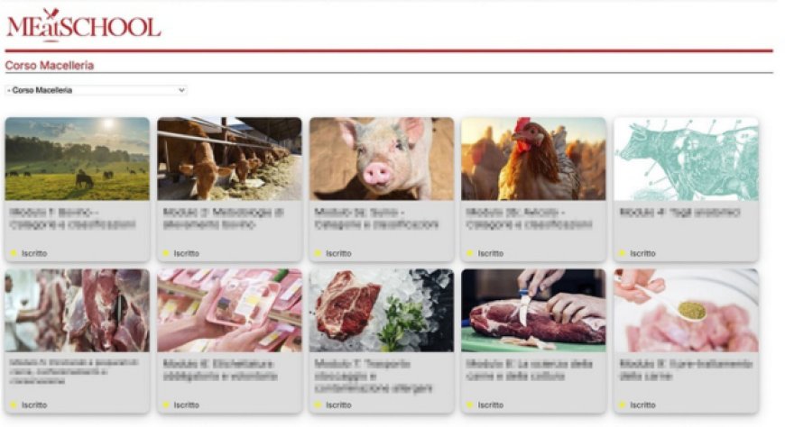 MEatSCHOOL lancia la sua piattaforma di e-Learning per la formazione sulla carne bovina