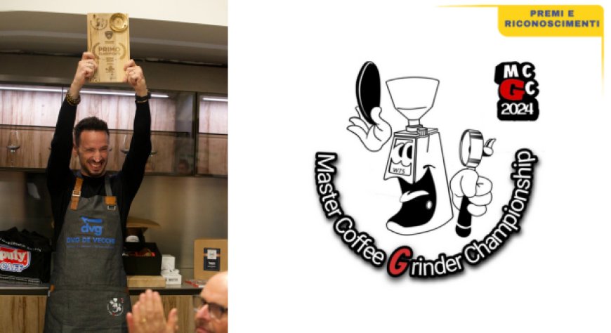 Giuseppe Fiorini vince il Master Coffee Grinder Championship 2024