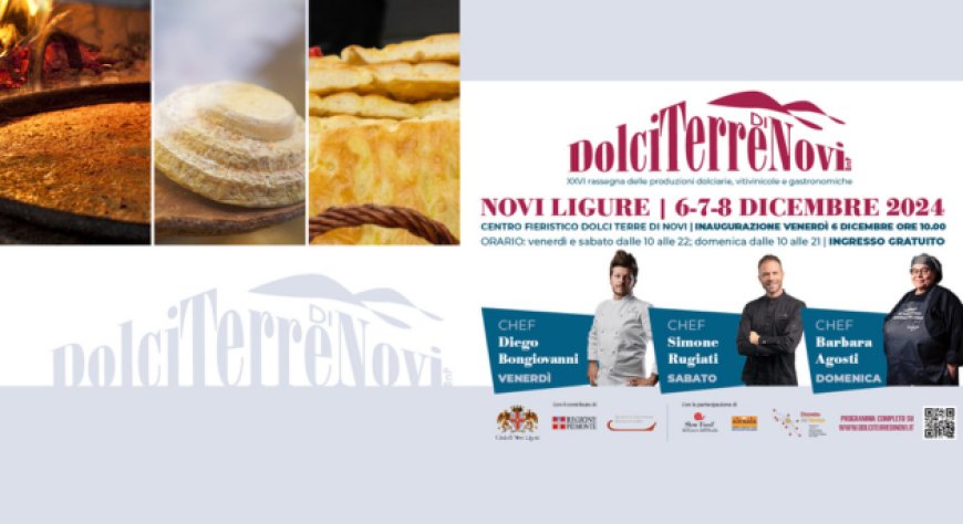 Torna Dolci Terre di Novi 2024, in programma eventi, degustazioni e showcooking