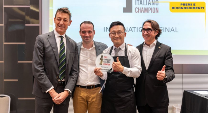 Espresso Italiano Champion 2024: trionfo per il barista coreano Lee Hyung Wook