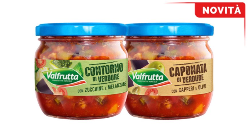 Valfrutta presenta i nuovi Contorni Pronti di verdure