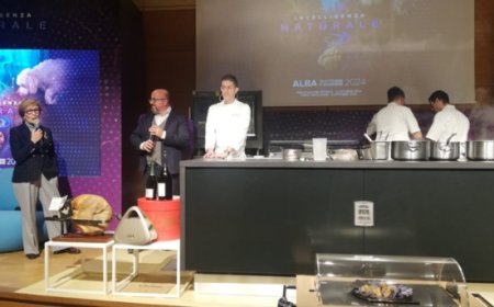 Prosciutto Crudo di Cuneo DOP e chef Mammoliti protagonisti alla Fiera del Tartufo Bianco di Alba