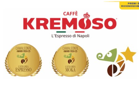 Doppio riconoscimento per Caffè Kremoso nella Guida del Camaleonte