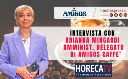 HorecaTv a Triestespresso Expo 2024: Intervista con Arianna Mingardi di Amigos Caffè