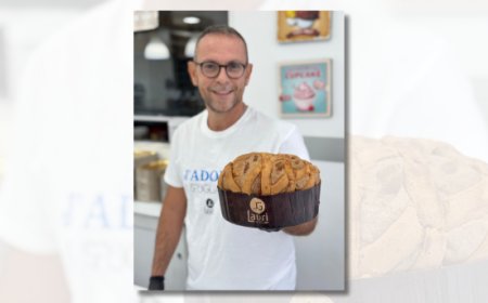 Panettone e pastiera si incontrano nel PanPastiera dell'Antica Pasticceria Lauri