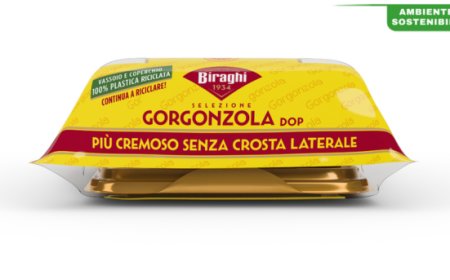 Biraghi lancia un nuovo packaging green per il Gorgonzola DOP