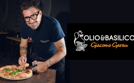 Giacomo Garau inaugura una nuova sede di Olio e Basilico a Vitulazio
