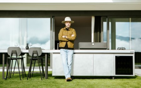 La nuova cucina outdoor "Joe Bastianich x Fògher" unisce musica, vino e ristorazione