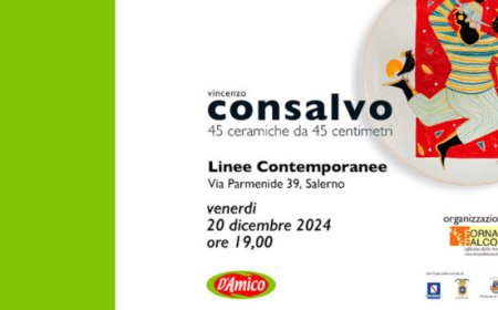 D’Amico partner della mostra ''45 Ceramiche da 45 cm''