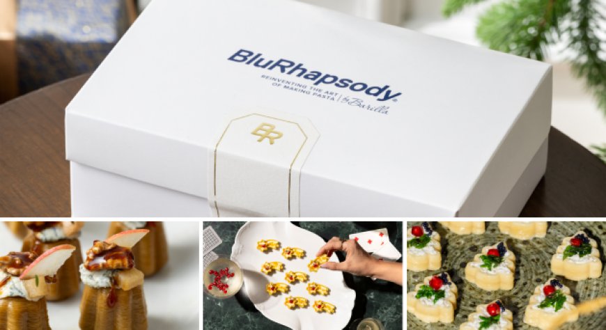 BluRhapsody®: La pasta 3D che Illumina le tavole di Natale