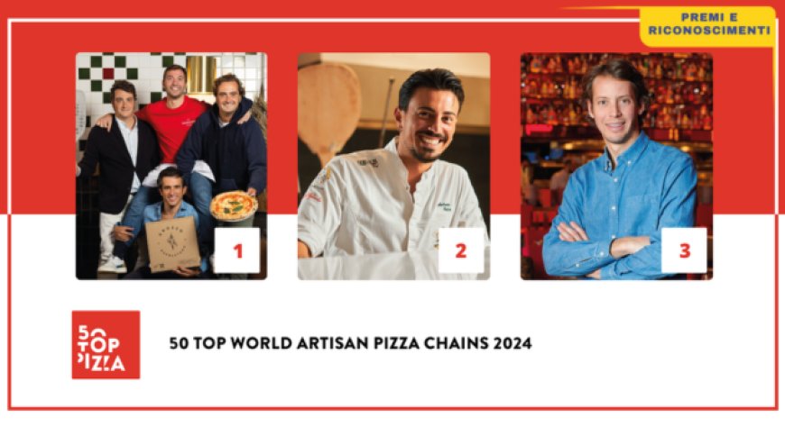 Grosso Napoletano premiata da 50 Top Pizza come migliore catena artigianale di pizzerie al mondo