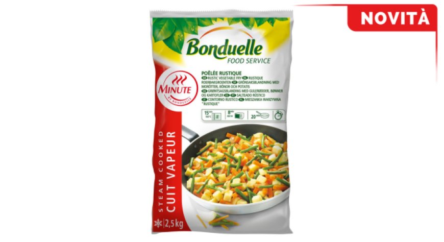 Bonduelle Food Service lancia il nuovo Contorno Rustico Minute®