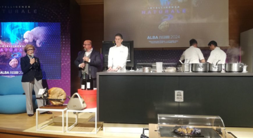 Prosciutto Crudo di Cuneo DOP e chef Mammoliti protagonisti alla Fiera del Tartufo Bianco di Alba