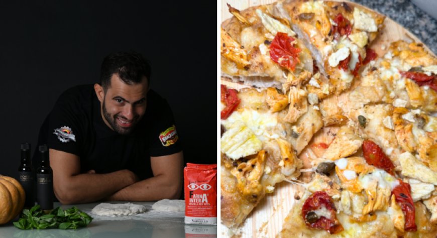 Pizza al Pollo alla Cacciatora: l'innovazione gourmet firmata Mario Severino