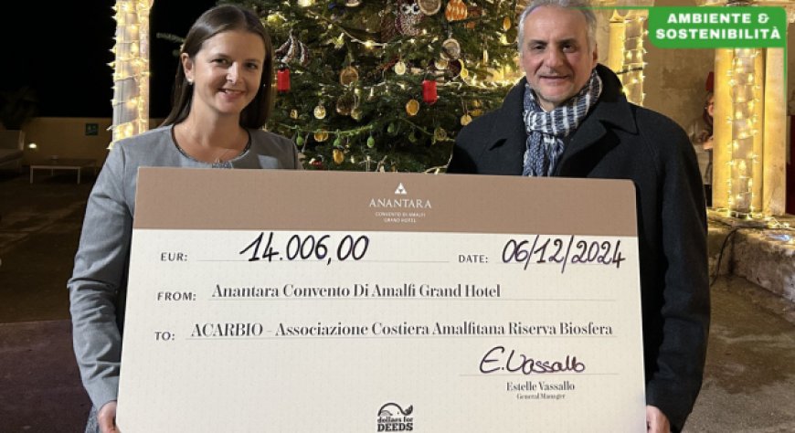 Anantara Convento di Amalfi e Acarbio insieme per un Natale biodiverso