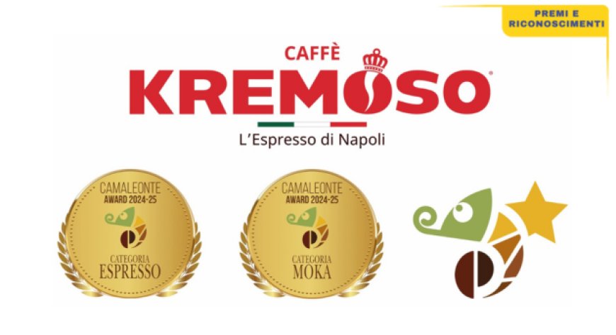 Doppio riconoscimento per Caffè Kremoso nella Guida del Camaleonte