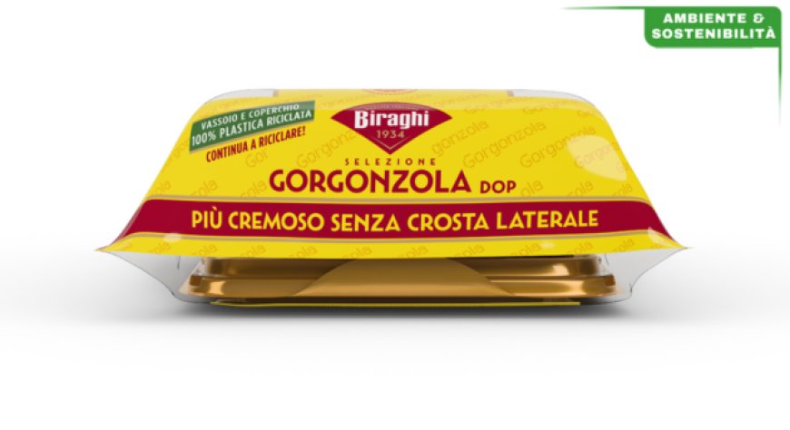 Biraghi lancia un nuovo packaging green per il Gorgonzola DOP