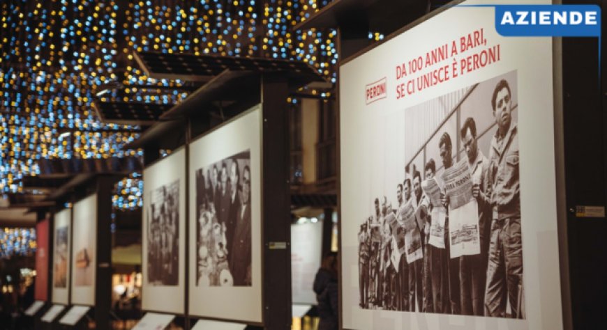 ''Da 100 anni a Bari'': Birra Peroni racconta con una mostra il suo legame con la città