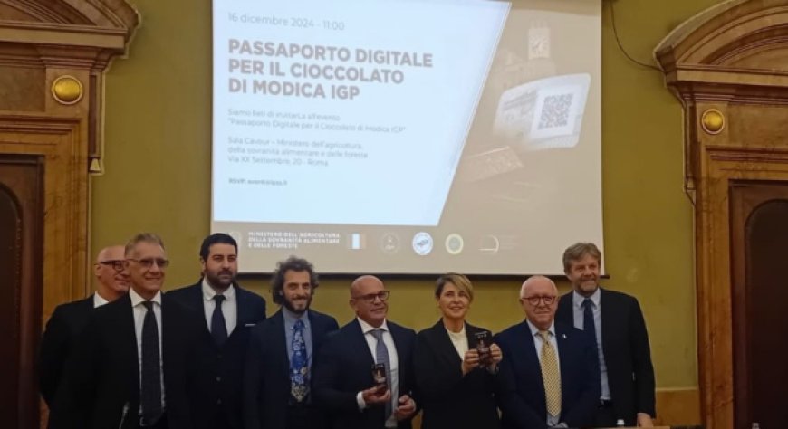 Il Cioccolato di Modica IGP adotta il Passaporto Digitale