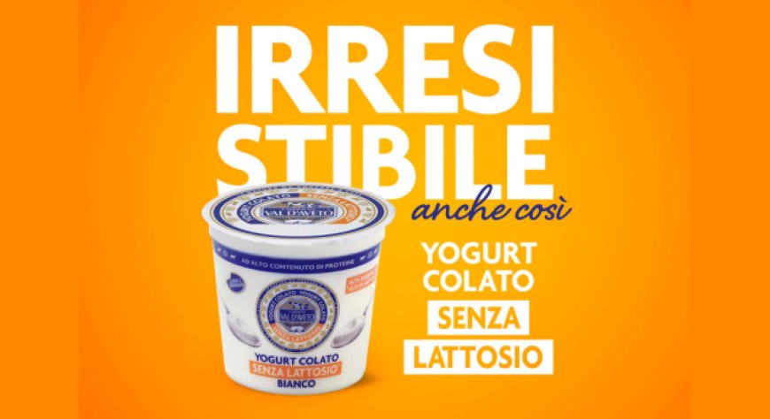 Yogurt Colato Senza Lattosio del Caseificio Val d'Aveto, una bontà per tutti