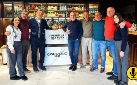 Perrella Network partner ufficiale di Casa Sanremo 2025