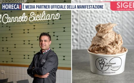 Morrone al Sigep con il 'Gelato alla Nocciola Romana Antiossidante'