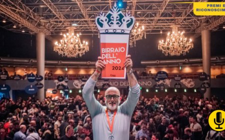 Emanuele Longo del Birrificio Lariano vince il premio ''Birraio dell'Anno''