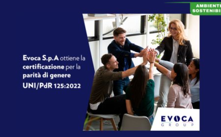 Evoca SpA ottiene la certificazione per la parità di genere: impegno per equità e inclusione