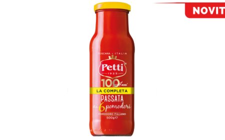 Petti lancia La Completa, la nuova passata ai 6 pomodori