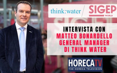 HorecaTv a Sigep 2025: Intervista con Matteo Bonardello di Think:water
